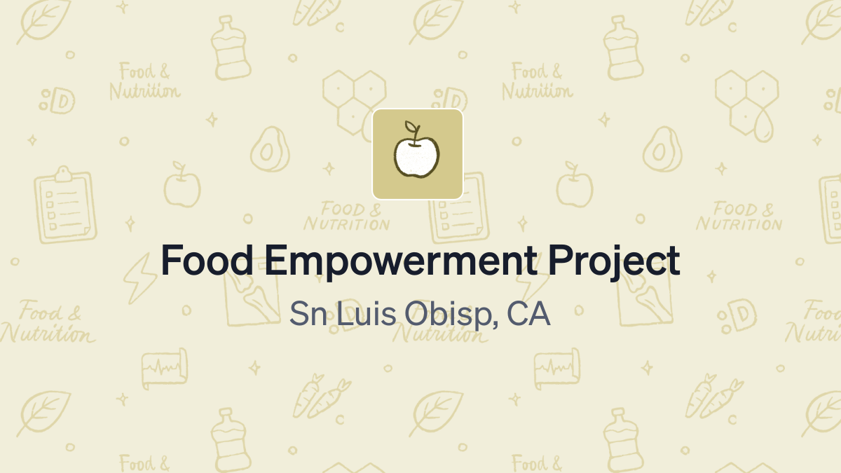 Donate to Food Empowerment Project (26-1743952) using Daffy