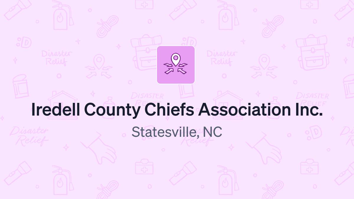 Donate to Iredell County Chiefs Association Inc. (842892793)