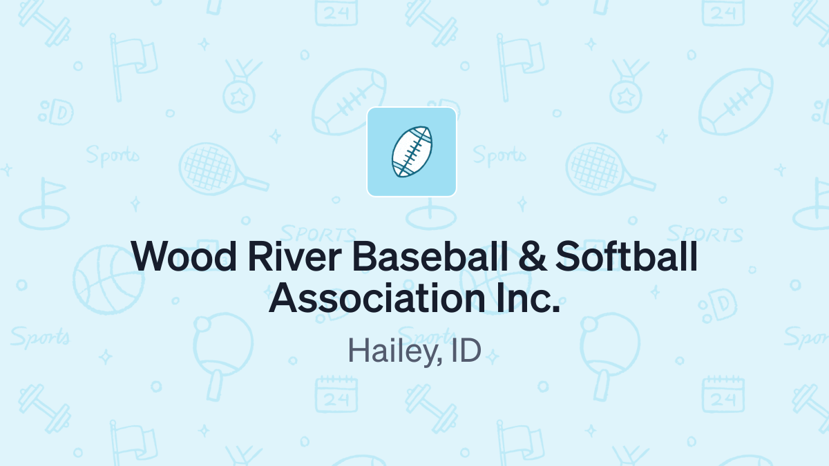 Donate to Wood River Baseball & Softball Association Inc. (843815883)